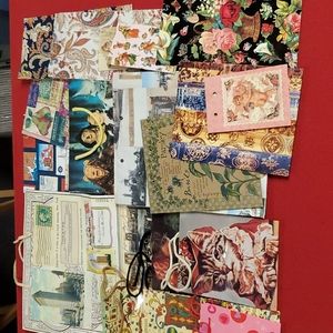 Lot of 16 gift bags All occasions presents Oz Victorian Nautical New UNUSED